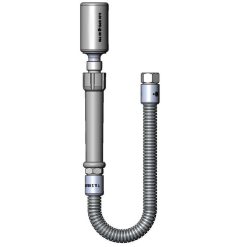 Cheapest ???? T&S Brass And Bronze Works T&S B-0020-HC 20" Stainless Steel Flex Hose With Fan Jet Spray Head And Polyurethane Liner ????