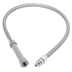 Best reviews of ???? T&S Brass And Bronze Works T&S B-0044-HF 44" Stainless Steel Flex Hose With Fisher Adapter ⌛