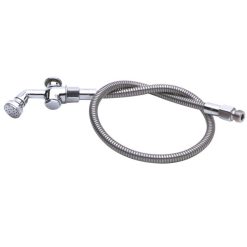 Outlet ⭐ T&S Brass And Bronze Works T&S B-2137 50" Pre-Rinse Flex Hose With Angled Rosespray Spray Valve ????
