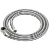 Buy ⭐ Assure Parts EF-DC-38CHBL-60 60" Stainless Steel Braided Dishwasher Connector With 3/8" Compression X 3/4" Garden Hose Elbow ????