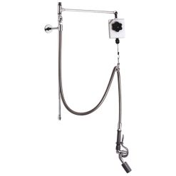 Budget ???? T&S Brass And Bronze Works T&S B-0126-R 28 3/4" High Pre-Rinse Faucet Retrofit Kit With Angled Low Flow Spray Valve, Balancer, 68" Hose, And 6" Wall Bracket ????