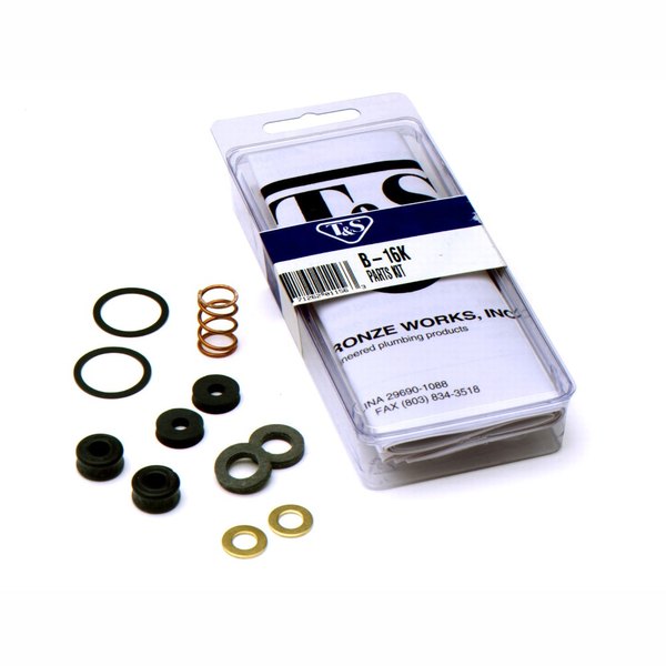 T&S B-16K Replacement Parts Kit for B-0107 Pre-Rinse Spray Valves Budget ✔️ T&S Brass And Bronze Works T&S B-16K Replacement Parts Kit For B-0107 Pre-Rinse Spray Valves ???? -T&S Shop unnamed file 249