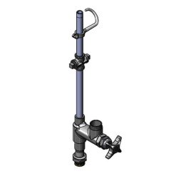 Flash Sale ???? T&S Brass And Bronze Works T&S 017989-40 Easy Install Riser With Add On Faucet And Vandal Resistant Screw For B-0287 Faucets ????