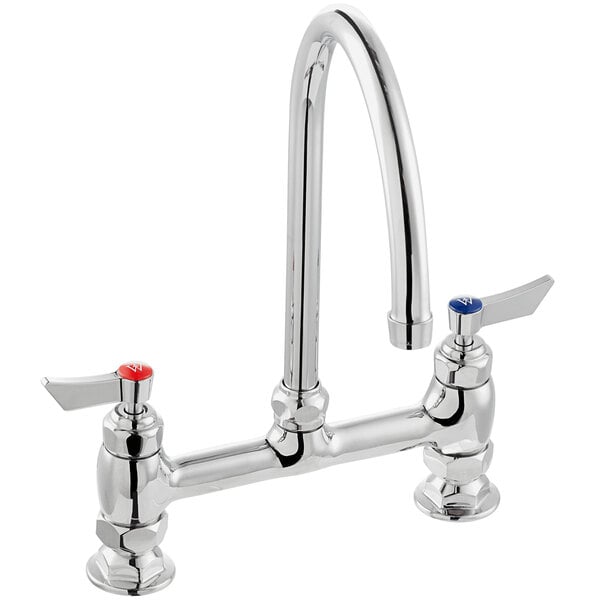 Waterloo Deck Mount Faucet with 8" Gooseneck Spout and 8" Centers Deals ???? Waterloo Deck Mount Faucet With 8" Gooseneck Spout And 8" Centers ❤️ -T&S Shop unnamed file 299