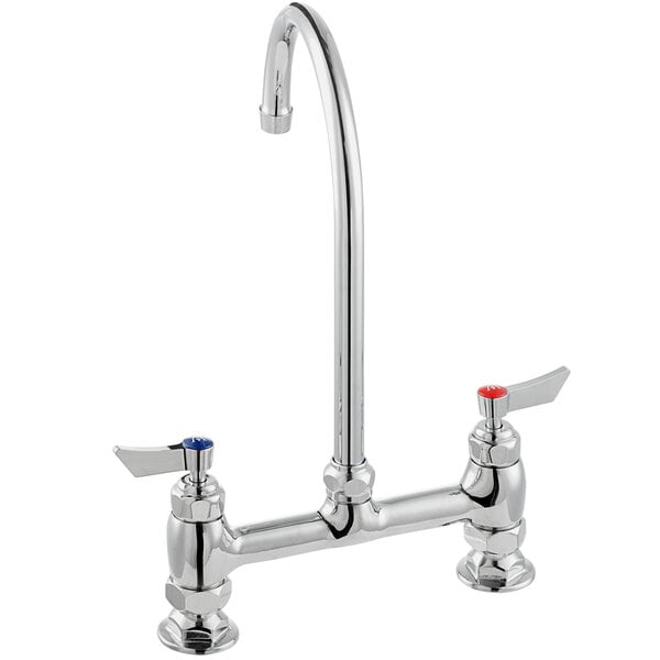 Waterloo Deck Mount Faucet with 8" Gooseneck Spout and 8" Centers Deals ???? Waterloo Deck Mount Faucet With 8" Gooseneck Spout And 8" Centers ❤️ -T&S Shop unnamed file 300