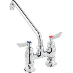 New ???? Waterloo Deck-Mounted Faucet With 4" Centers And 12" Swing Spout ❤️ -T&S Shop unnamed file 309