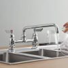 Best reviews of ⭐ Waterloo Deck-Mounted Faucet With 8" Centers And 12" Swing Spout ⭐ -T&S Shop unnamed file 313