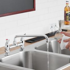 Best deal ???? Waterloo Deck-Mounted Faucet With 8" Centers And 14" Swing Nozzle ????
