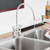 Best Sale ???? Waterloo Deck Mount Faucet With 12" Gooseneck Spout And 4" Centers ✨ -T&S Shop unnamed file 323