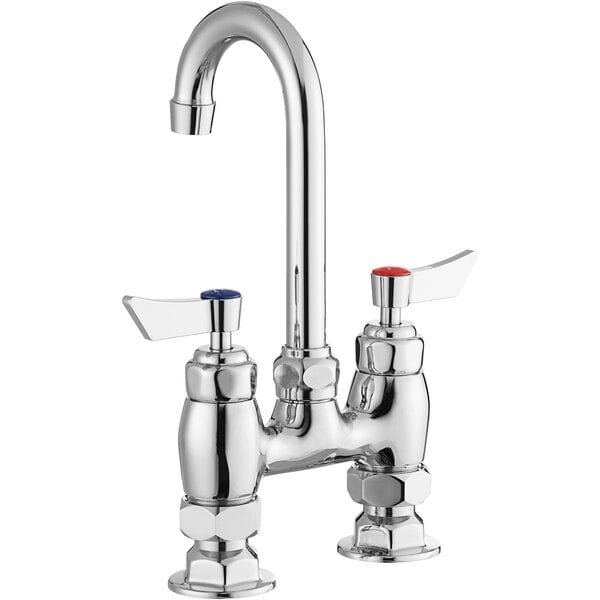 Brand new ❤️ Waterloo Deck Mount Faucet With 3 1/2" Gooseneck Spout And 4" Centers ???? 5 Brand new ❤️ Waterloo Deck Mount Faucet With 3 1/2" Gooseneck Spout And 4" Centers ???? - Image 3
