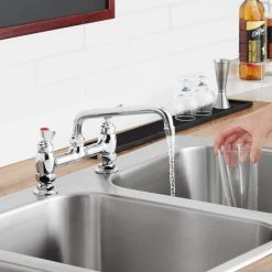 Best Pirce ⭐ Waterloo Deck-Mounted Faucet With 8" Centers And 8" Swing Nozzle 💯