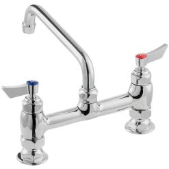 Best Pirce ⭐ Waterloo Deck-Mounted Faucet With 8" Centers And 8" Swing Nozzle ???? -T&S Shop unnamed file 341