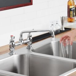Deals ⭐ Waterloo Deck-Mounted Faucet With 8" Centers And 10" Swing Spout ????