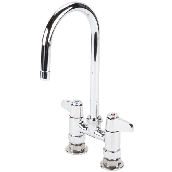 Equip by T&S 5F-4DLS05 Deck Mounted Faucet with 5 9/16" Gooseneck Spout, 4" Centers, Laminar Flow Device, and Lever Handles Outlet ???? T&S Brass And Bronze Works Equip By T&S 5F-4DLS05 Deck Mounted Faucet With 5 9/16" Gooseneck Spout, 4" Centers, Laminar Flow Device, And Lever Handles ???? -T&S Shop unnamed file 368