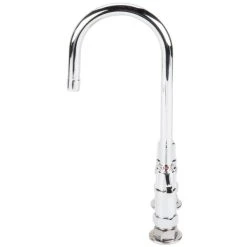 Outlet 😀 T&S Brass And Bronze Works Equip By T&S 5F-4DLS05 Deck Mounted Faucet With 5 9/16" Gooseneck Spout, 4" Centers, Laminar Flow Device, And Lever Handles 🛒 -T&S Shop unnamed file 371
