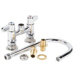 Outlet ???? T&S Brass And Bronze Works Equip By T&S 5F-4DLS05 Deck Mounted Faucet With 5 9/16" Gooseneck Spout, 4" Centers, Laminar Flow Device, And Lever Handles ???? 7 Outlet ???? T&S Brass And Bronze Works Equip By T&S 5F-4DLS05 Deck Mounted Faucet With 5 9/16" Gooseneck Spout, 4" Centers, Laminar Flow Device, And Lever Handles ???? -T&S Shop unnamed file 373