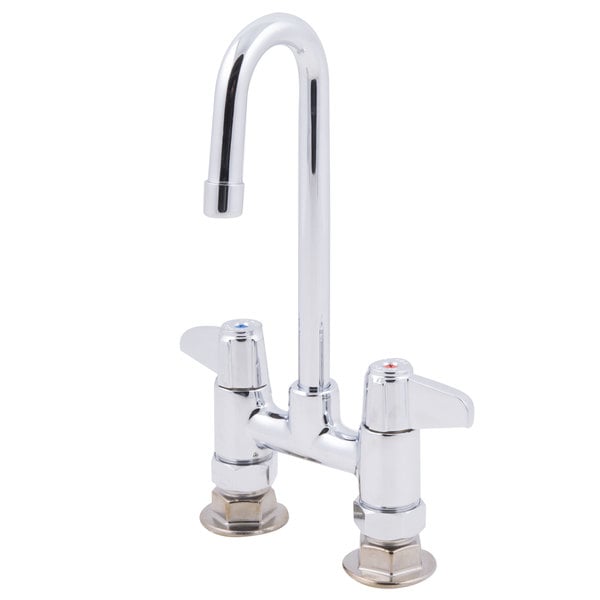 Equip by T&S 5F-4DLX03 Deck Mounted Faucet with 2 13/16" Gooseneck Spout, 4" Centers, Laminar Flow Device, and Lever Handles Brand new ???? T&S Brass And Bronze Works Equip By T&S 5F-4DLX03 Deck Mounted Faucet With 2 13/16" Gooseneck Spout, 4" Centers, Laminar Flow Device, And Lever Handles ???? -T&S Shop unnamed file 381