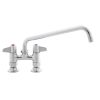 Budget ???? T&S Brass And Bronze Works Equip By T&S 5F-4DLX10 Deck Mounted Faucet With 10 1/8" Swing Spout, 4" Adjustable Centers, 5.2 GPM Laminar Flow Device, Cerama Cartridges, And Lever Handles ???? -T&S Shop unnamed file 393