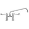 Best deal ???? T&S Brass And Bronze Works Equip By T&S 5F-4DWX10 Deck Mounted Faucet With 10 1/8" Swing Spout, 4" Adjustable Centers, 5.2 GPM Laminar Flow Device, Cerama Cartridges, And Wrist Handles ???? -T&S Shop unnamed file 402