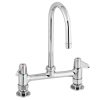 Wholesale ???? T&S Brass And Bronze Works Equip By T&S 5F-8DLS05 Deck Mounted Faucet With 5 9/16" Gooseneck Spout, 8" Centers, Laminar Flow Device, And Lever Handles ✨ -T&S Shop unnamed file 404