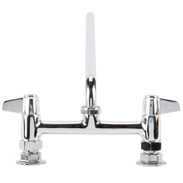 Hot Sale ???? T&S Brass And Bronze Works Equip By T&S 5F-8DLX16 Deck Mounted Faucet With 16 1/8" Swing Spout, 8" Adjustable Centers, 5.23 GPM Laminar Flow Device, Cerama Cartridges, And Lever Handles ???? 6 Hot Sale ???? T&S Brass And Bronze Works Equip By T&S 5F-8DLX16 Deck Mounted Faucet With 16 1/8" Swing Spout, 8" Adjustable Centers, 5.23 GPM Laminar Flow Device, Cerama Cartridges, And Lever Handles ???? - Image 4