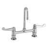 Brand new ⭐ T&S Brass And Bronze Works Equip By T&S 5F-8DWS05 Deck Mounted Faucet With 5 9/16" Gooseneck Spout, 8" Centers, Laminar Flow Device, And Wrist Handles ✔️ -T&S Shop unnamed file 411