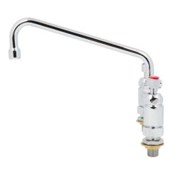 Discount ???? T&S Brass And Bronze Works T&S B-0220-61X-CCCR Deck Mounted Faucet With 8" Adjustable Centers, 10" Swing Spout, Stream Regulator Outlet, Cerama Cartridges, And Lever Handles ???? -T&S Shop unnamed file 428