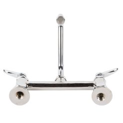 Budget ???? T&S Brass And Bronze Works T&S B-0222 Deck Mounted Faucet With 6" Swing Nozzle, 8" Adjustable Centers, 23.09 GPM Stream Regulator Outlet, Eterna Cartridges, And Lever Handles ???? -T&S Shop unnamed file 454