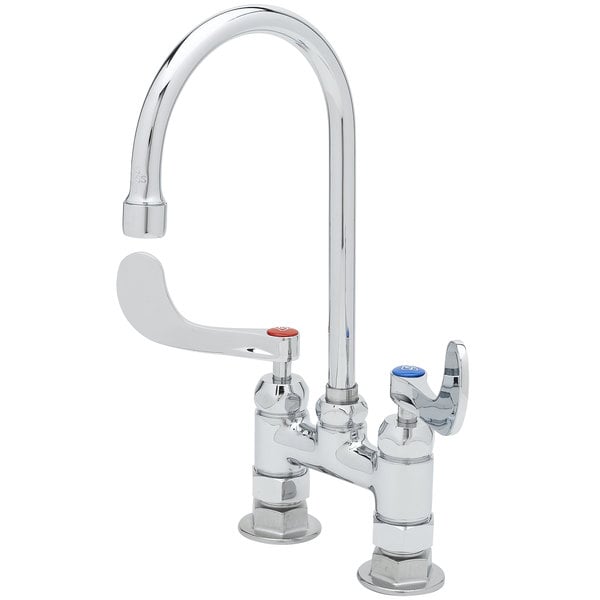 T&S B-0324-04 Deck Mounted Surgical Sink Faucet with 4" Centers, 5 1/2" Rigid Gooseneck Spout, and 4" Wrist Action Handles Best deal ???? T&S Brass And Bronze Works T&S B-0324-04 Deck Mounted Surgical Sink Faucet With 4" Centers, 5 1/2" Rigid Gooseneck Spout, And 4" Wrist Action Handles ⭐ -T&S Shop unnamed file 493