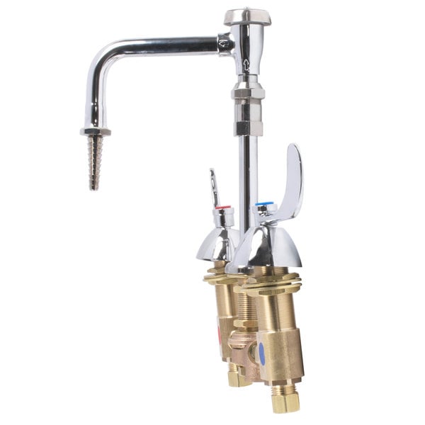 T&S B-0850-01-PV Deck Mount Widespread Mixing Faucet with 8" Adjustable Centers, Serrated Nozzle, 4" Wrist Action Handles, and Double Valve Pedal Discount ???? T&S Brass And Bronze Works T&S B-0850-01-PV Deck Mount Widespread Mixing Faucet With 8" Adjustable Centers, Serrated Nozzle, 4" Wrist Action Handles, And Double Valve Pedal ???? -T&S Shop unnamed file 503