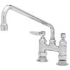 Best reviews of ???? T&S Brass And Bronze Works T&S B-2283-065X Deck Mounted Faucet With 18" Swing Nozzle, 4" Adjustable Centers, 17.9 GPM Stream Regulator Outlet, Eterna Cartridges, And Lever Handles ✨