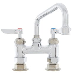 Brand new ???? T&S Brass And Bronze Works T&S B-2283-CR Deck Mount Sink Faucet With 4" Adjustable Centers, 6" Swing Nozzle, And Cerama Cartridges ???? -T&S Shop unnamed file 533