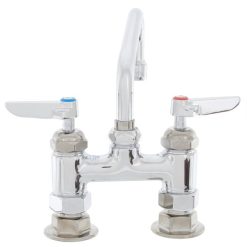Brand new ???? T&S Brass And Bronze Works T&S B-2283-CR Deck Mount Sink Faucet With 4" Adjustable Centers, 6" Swing Nozzle, And Cerama Cartridges ???? -T&S Shop unnamed file 535