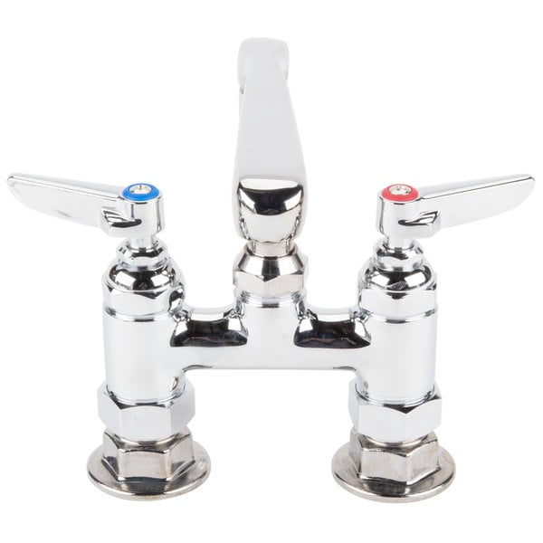 Wholesale ???? T&S Brass And Bronze Works T&S B-2501 Deck Mounted Faucet With 6" Cast Swivel Nozzle, 4" Adjustable Centers, 2.2 GPM Aerator, Eterna Cartridges, And Lever Handles ???? 7 Wholesale ???? T&S Brass And Bronze Works T&S B-2501 Deck Mounted Faucet With 6" Cast Swivel Nozzle, 4" Adjustable Centers, 2.2 GPM Aerator, Eterna Cartridges, And Lever Handles ???? - Image 5