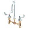 Cheap ❤️ T&S Brass And Bronze Works T&S B-2865-05 5 13/16" Deck Mount Gooseneck Mixing Faucet With Adjustable Centers And 4" Wrist Action Handles ???? -T&S Shop unnamed file 552