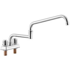 Brand new ???? Regency Plumbing & Hardware Regency Deck Mount Faucet With 18" Double-Jointed Spout And 4" Centers ???? -T&S Shop unnamed file 559