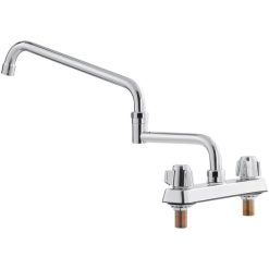 Best Pirce ???? Regency Plumbing & Hardware Regency Deck Mount Faucet With 18" Double-Jointed Spout And 8" Centers ???? -T&S Shop unnamed file 564