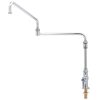 Outlet ???? T&S Brass And Bronze Works T&S B-0319-04 Single Hole Deck Mount Single Pantry Mixing Faucet With Single Supply, 24" Double Joint Nozzle, 7 5/8" Extension, And Eterna Cartridges ???? -T&S Shop unnamed file 567