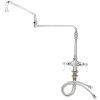 Hot Sale ???? T&S Brass And Bronze Works T&S B-0268-04 Deck Mounted Single Hole Pantry Faucet With Flex Inlets, 24" Double Jointed Swing Nozzle, Eterna Cartridges, And 7 5/8" Extension ???? -T&S Shop unnamed file 598