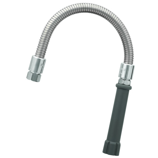 Budget ⌛ T&S Brass And Bronze Works T&S B-0015-H 15" Stainless Steel Flex Hose With Gray Handle And Polyurethane Liner ???? 3 Budget ⌛ T&S Brass And Bronze Works T&S B-0015-H 15" Stainless Steel Flex Hose With Gray Handle And Polyurethane Liner ????