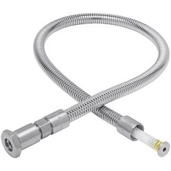Top 10 ???? T&S Brass And Bronze Works Eversteel By T&S S-0044-H2A Stainless Steel 44" Flexible Hose ????